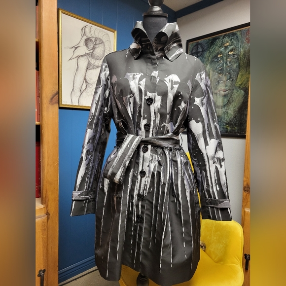 Samuel Dong Trench Dress Size M - Picture 2 of 14